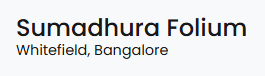Upcoming Residential Projects in Bangalore