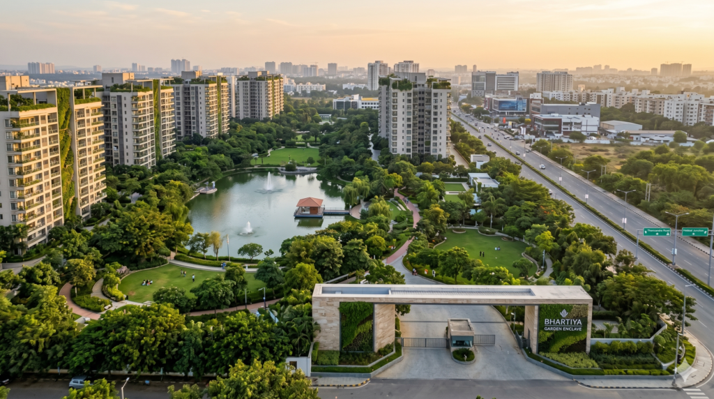 Bhartiya Garden Enclave: Redefining Urban Serenity at Thanisandra Road